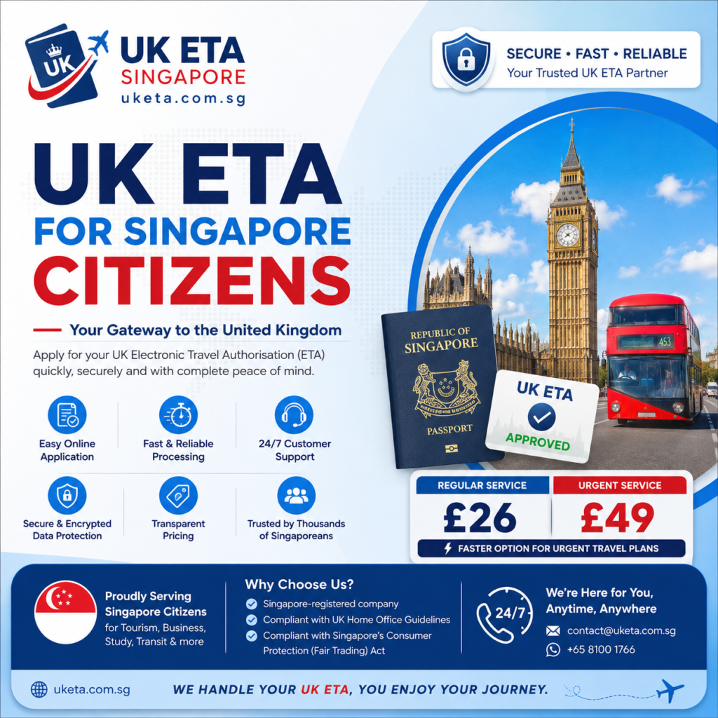 UK ETA for Singapore Citizens